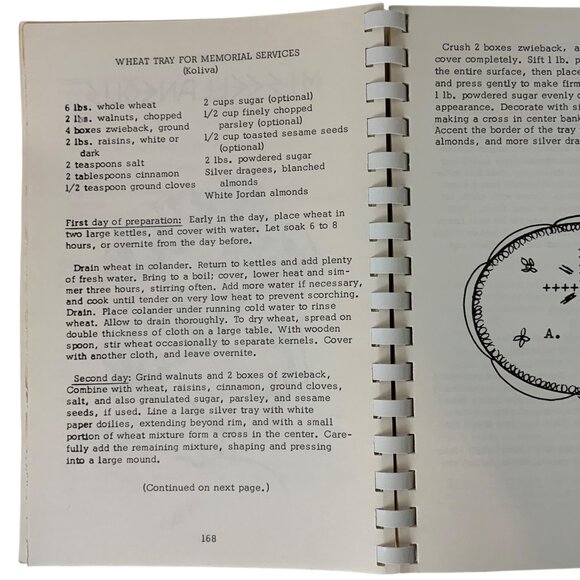 Vintage Popular Greek Recipes Cookbook Holy Trinity Church Charleston 1980 - Picture 11 of 12